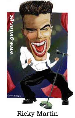 www.guitar.ge - photo Ricky Martin photos caricature cartoon jest funny pictures photos Ricky Martin photo