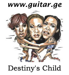 www.guitar.ge - photo Destiny's Child photos caricature cartoon jest funny pictures photos Destiny's Child photo